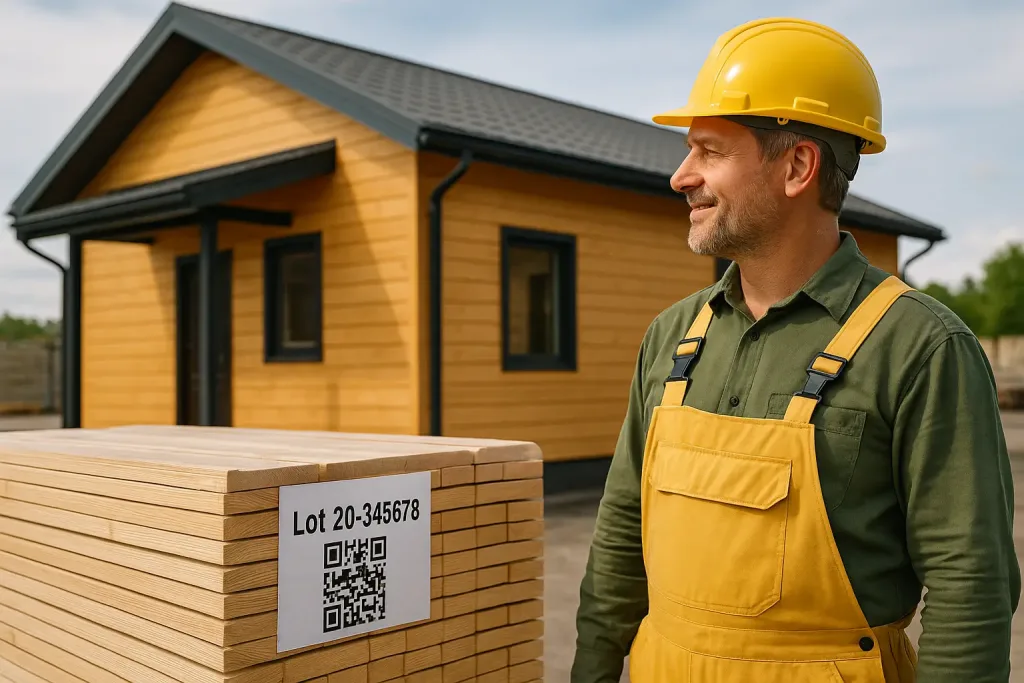 финальная приёмка пиломатериалов на объекте